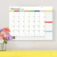 Rainbow blokira veliki desk kalendar mjesečni blotter - za mamu, planiranje porodice