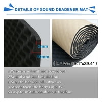Auto Sound Acoustic Absorption Wave Foam Deadener 59.1x39.4 za univerzalni automobil