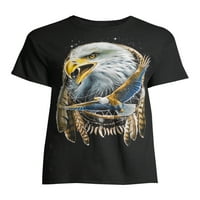 Humor muška i velika muška Dream Eagle grafička majica
