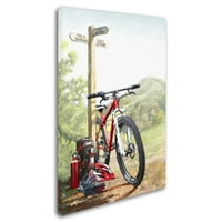 Zaštitni znak likovne umjetnosti 'Mountain Bike I' Canvas Art by the Macneil Studio