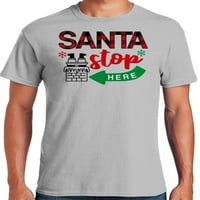 Grafički America Božić Santa Citati muške grafički T-Shirt kolekcija