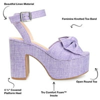 Kolekcija Journee Žene Zenni Tru Comfort Foam Bow Detale sandale