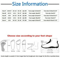 Advoicd Womens Sandale veličine Ženska brelanska vučna haljina mamula peta sandala