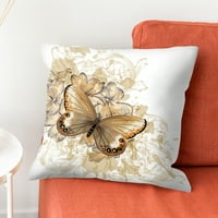 BCloud leptir uzorak bacaju jastučni otvor Udobni poliesterski ukrasni stilski kasu za jastuk Kućni dekor