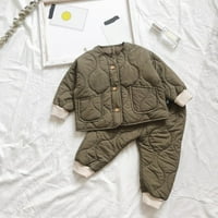 Pedort komplet odjeće za male dječake 2-dijelni set Tee & Jogger s kapuljačom sa kapuljačom Wh3,120