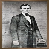 Abraham Lincoln zidni poster, 14.725 22.375