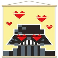 Star Wars: Saga - Vader Hearts zidni poster sa push igle, 22.375 34