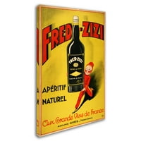 Zaštitni znak likovne umjetnosti' Fred Zizi ' Canvas Art by Vintage Apple Collection