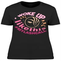 Probudio se ovako T-Shirt žene-slika Shutterstock, ženski 3X-veliki