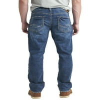 Silver Jeans Co. Muške Grayson easy Fit traperice s ravnim nogama, veličine struka 28-42
