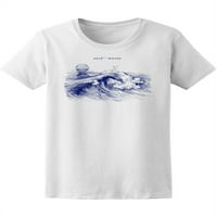 Surf Waves Vintage ljubitelji mora T-Shirt žene-Image by Shutterstock, ženski x-Large